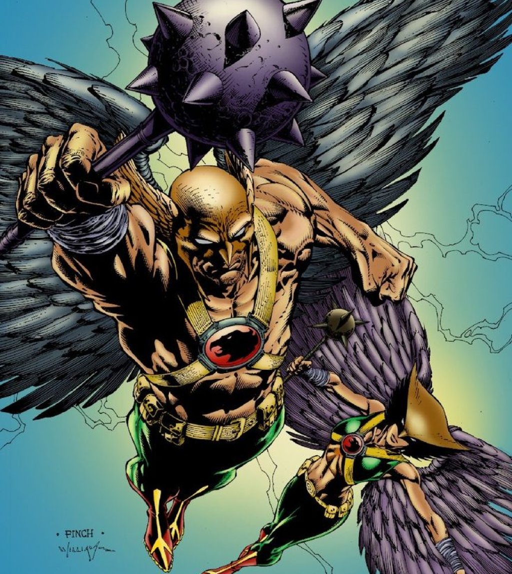 Hawkman и Hawkgirl 
Въпрки, че са редовни на страниците на компиксите, тези двама герои все още не са се появявали във филм. Те обичат да въртят буздогани, което би било чудесно срещу меча на Жената Чудо.