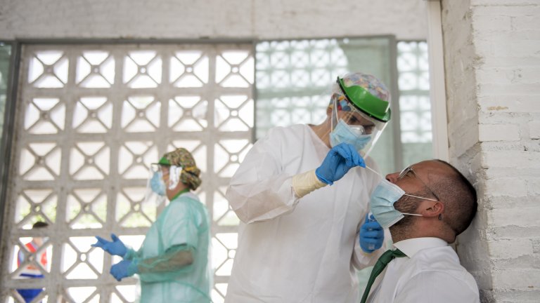 С него можеха да се тестват до пет човека, евентуално без пробата да даде грешен резултат