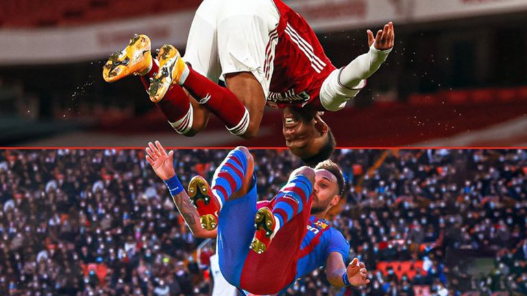 Обамеянг - първият през XXI в. с хеттрици в Лига 1, Бундеслигата, Премиършип и Ла Лига