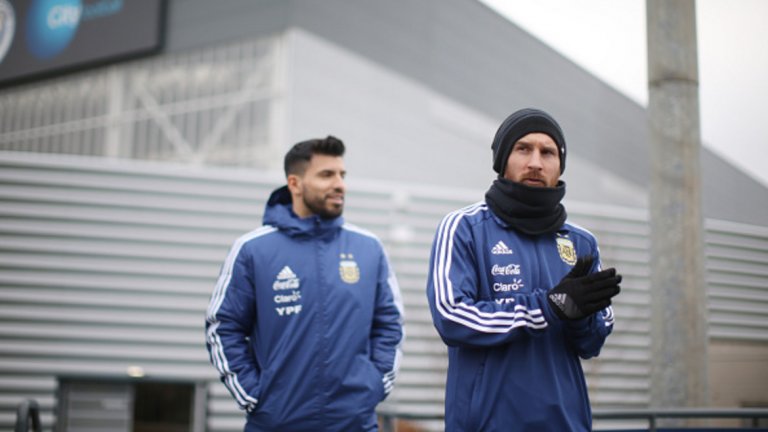 Меси тренираше наравно със съотборниците си в подготовката за мача, но от щаба на Аржентина са категорични, че няма да рискуват здравето на най-добрия си футболист