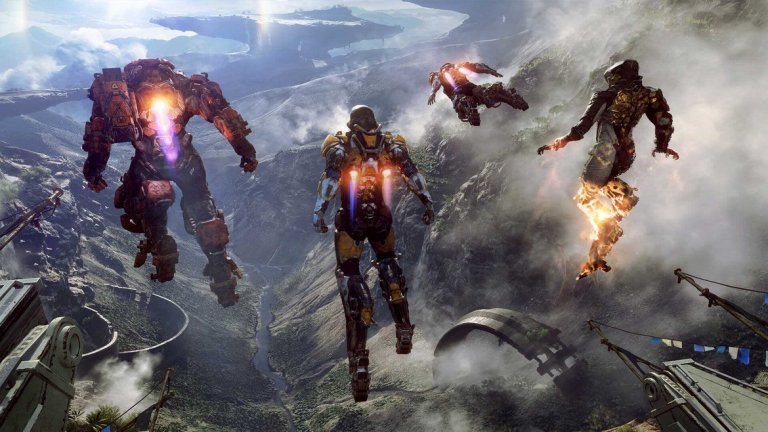 Следващият голям проект на BioWare се нарича Anthem
След цяло десетилетие, подчинено най-вече на Dragon Age и Mass Effect, канадското студио Bioware най-сетне работи по напълно нова и оригинална игра. Тя се нарича Anthem и засега не знаем много за нея - видяхме пълна с опасности планета, където кръвожадни чудовища се редуват с красиви пейзажи. Изглежда, че голяма част от геймплея ще се върти около костюма на главния герой, който му дава различни специални умения както в битка, така и при придвижване. Сценарият се пише от Дрю Карпишин, който преди това направи историята в Star Wars: Knights of the Old Republic и първите две Mass Effect игри. Представянето на играта бе големия финал на конференцията на Microsoft, но Anthem най-вероятно ще излезе не само за Xbox One, но и за PS4 и РС.