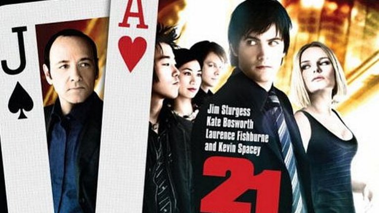 От азиатци в бели: Главните актьори в "21"
Филмът за картоиграчи всъщност е базиран на книгата Bringing Down the House, разказваща истинската история на студенти от Масачузетския технологичен институт (MIT), които използват различни стратегии, за да печелят на блекджек по света. Къде е проблемът? Повечето главни лица в книгата са азиатци (е, математика...). Вместо да се съобразят с това, създателите на филма залагат на бели актьори.
