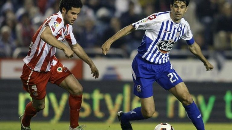 Хуан Карлос Валерон
Един от най-уважаваните играчи в Испания взе решение да прекрати кариерата си на 40 г. Като играч на Ла Коруня  стигна до полуфинал в Шампионската лига през 2004-а. 