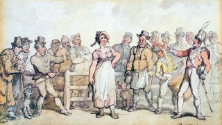 Rowlandson,_Thomas_-_Selling_a_Wife_-_1812-14