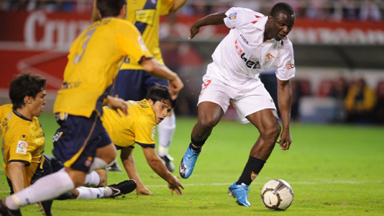 Аруна Коне - един от малкото провали в селекцията на Севиля.