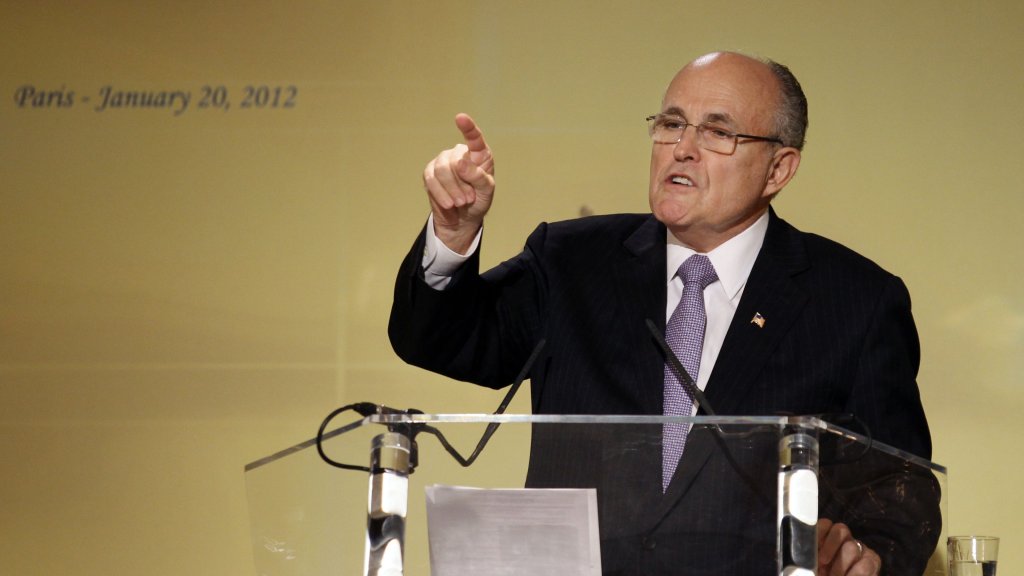 Rudy Giulani, former mayor of New-York c