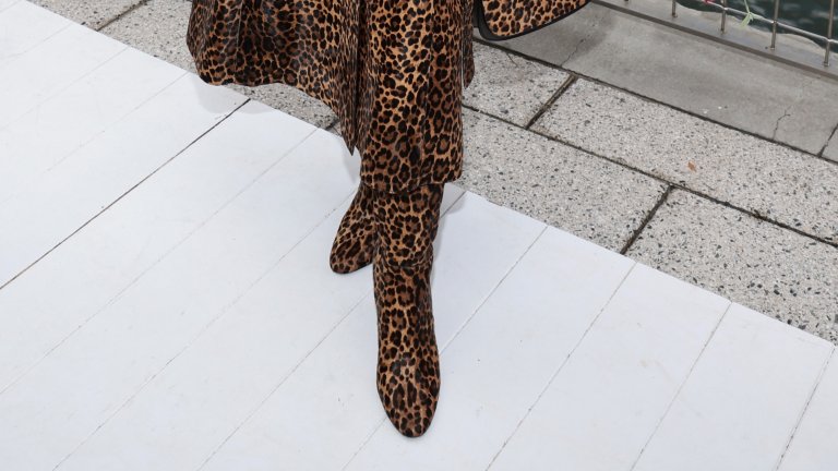 Леопардовият принт

Леопардовата шарка се завърна наново, след като модерната естетика на мафиотската съпруга събра огромен брой последователи в TikTok. И през пролетта на 2024 г. ще превземе всички стилове обувки - от официални до небрежни.