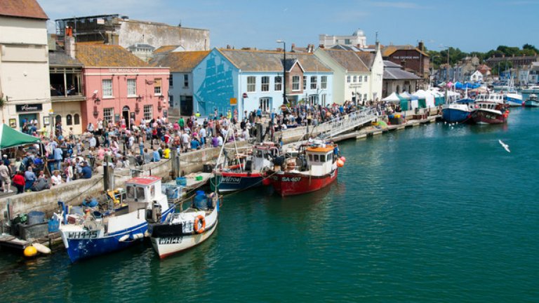Dorset Seafood Festival е сред най-големите фестивали за морска кухня в Южна Англия. Той се провежда на брега на Уеймът, графство Дорсет и наближава: 11-12 юли, 2015-та