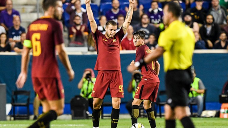 18-годишният Марко Туминело донесе победата на Рома