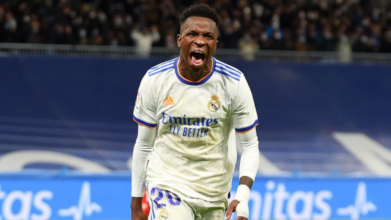 Фамозен Винисиус взриви "Бернабеу" с уникален победен гол (видео)