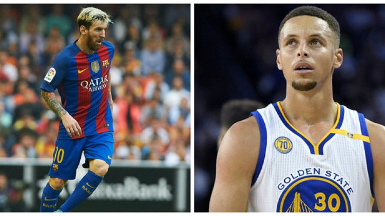 2. Лионел Меси/Стеф Къри: Доказателство, че размерът няма значение, защото талантът надскача всичко и всички.
