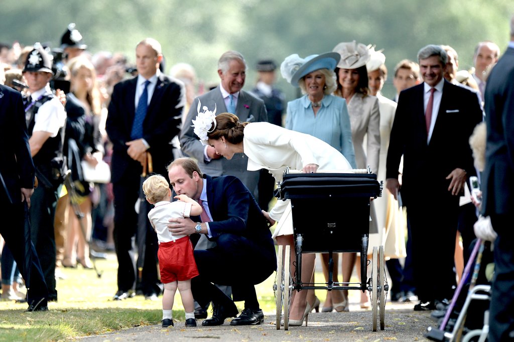The Christening Of Princess Charlotte Of Cambridge