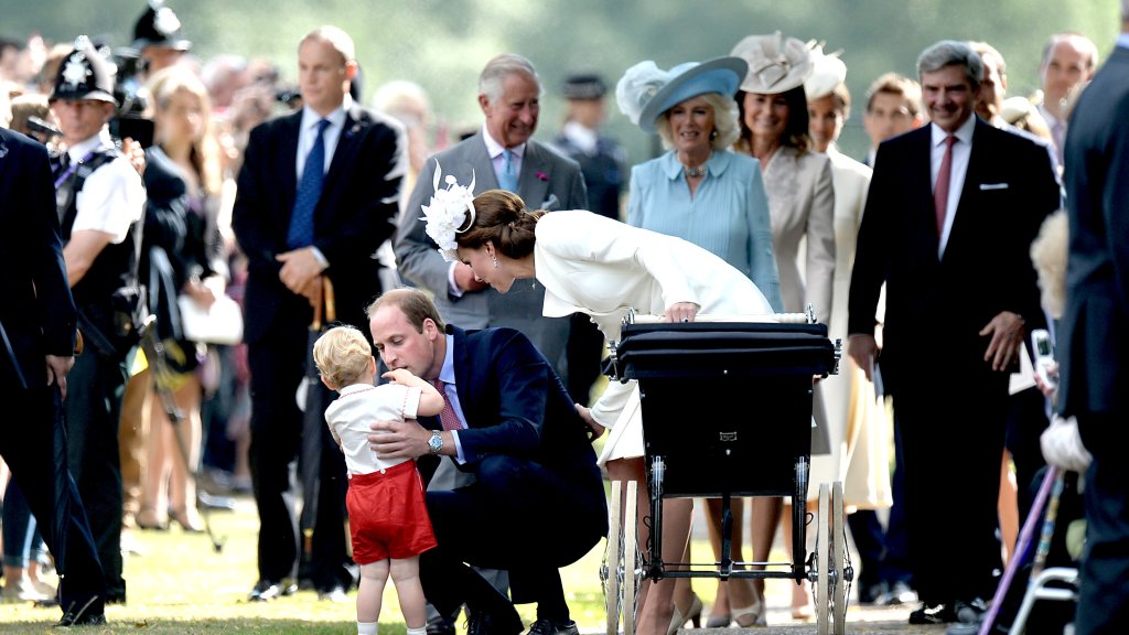 The Christening Of Princess Charlotte Of Cambridge