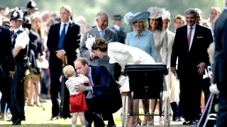 The Christening Of Princess Charlotte Of Cambridge