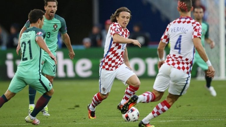 Полузащитник: Лука Модрич, Хърватия