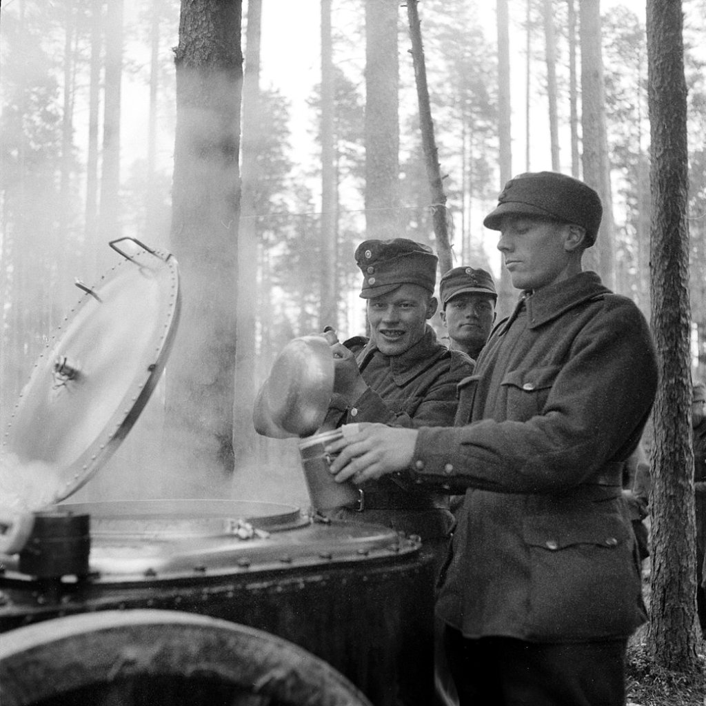 Aamiainen Kannaksella.