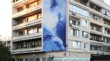 Нов мащабен стенопис украси столичен блок - този път е посветен на алпинизма