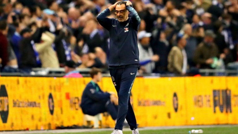 Маурицио Сари продължава да бъде без спечелен трофей в треньорската си кареира