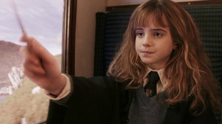 Хърмаяни Грейнджър в първия филм за "Хари Потър"