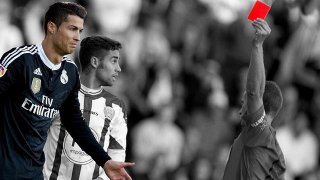 Ronaldo-red card