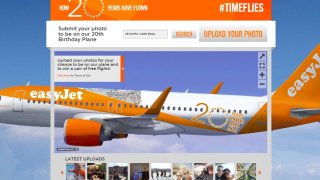 The easyJet 20th Birthday Plane