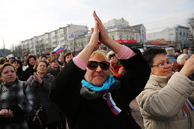 80 на сто от населението на Крим иска в Русия