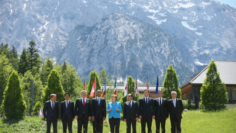 Лидерите на най-развитите икономики в света се събраха в германската провинция Бавария, в замъка "Елмау", за да обсъдят най-наболелите световни въпроси