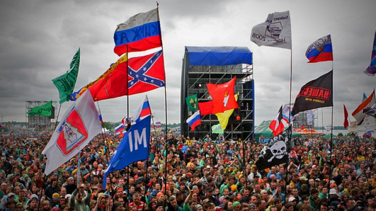 Военната пропаганда на Русия опря и до музикалните фестивали