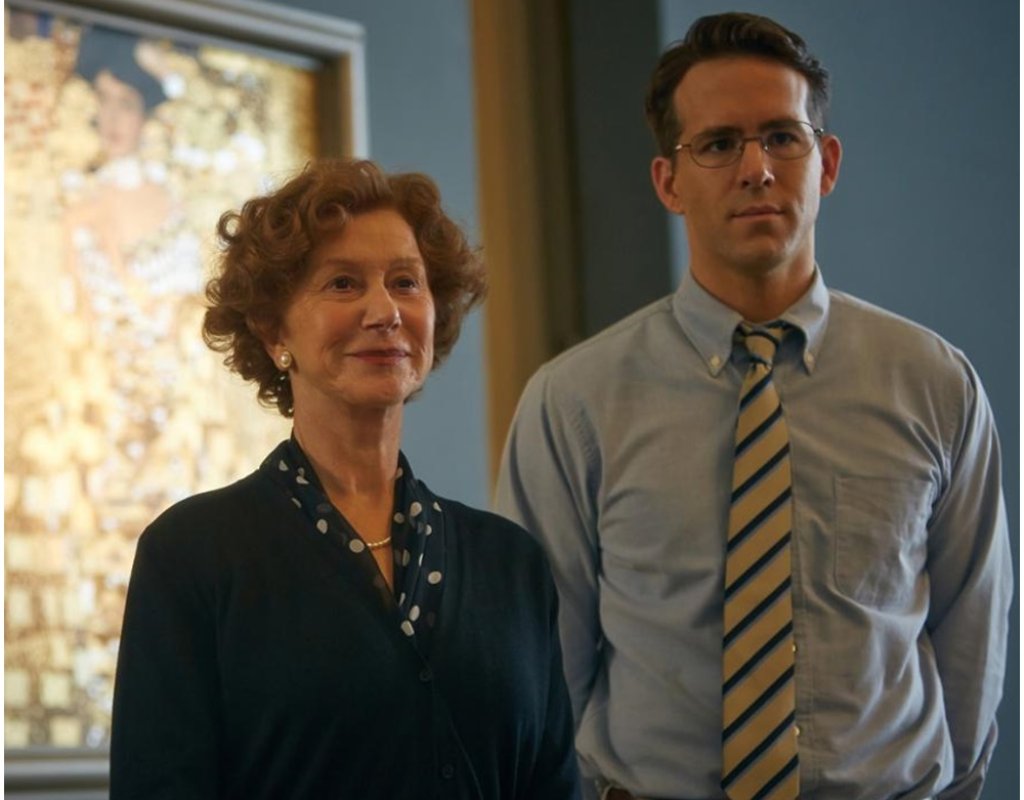 Жената в злато 
Базиран на реален случай, филмът с Хелън Мирън и Райън Рейнолдс, който се завръща към доброто кино най-после, разказва историята Мария Алтман, която води 8-годишна битка, за да върне картини на изкуството и други вещи иззети от семейс