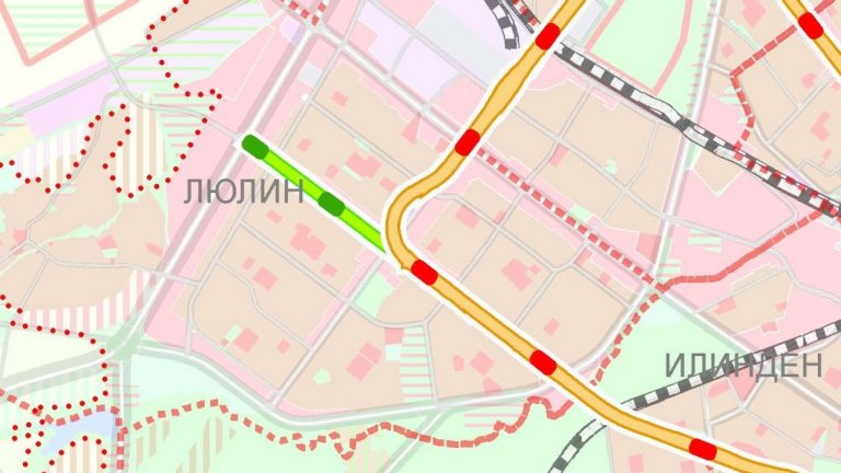 Първото предвидено разклонение е на Линия 1 (Люлин-Младост). То предвижда метрото да продължи от станция "Люлин Център" (булевард "Панчо Владигеров") до Околовръстния път. 