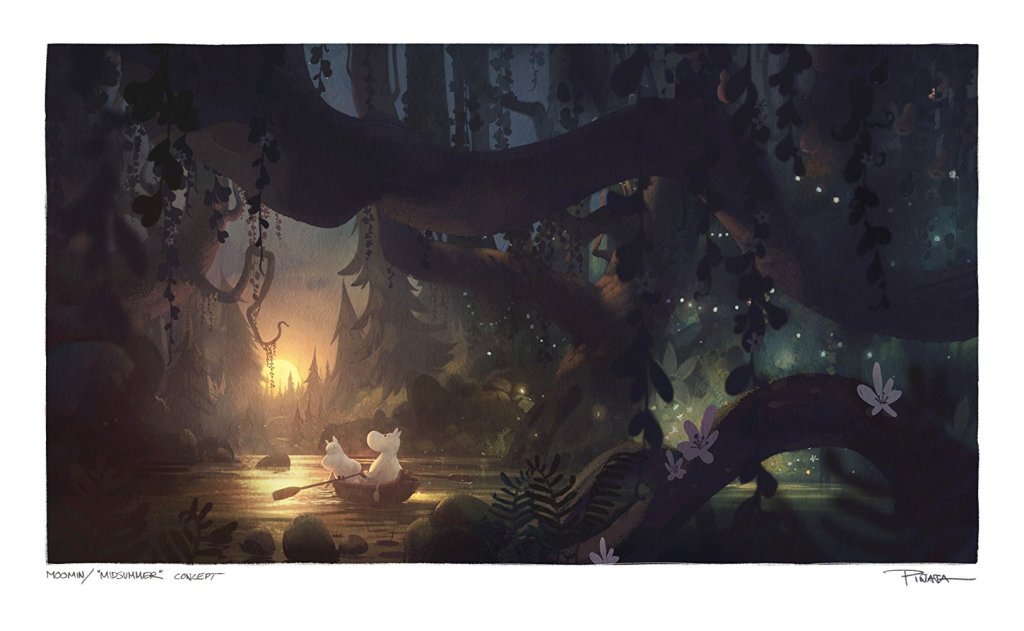 ... и в анимациония сериал Moominvalley, който трябва да се появи през 2019-а. Иначе, догодина ще е Робин Худ, не забравяйте.