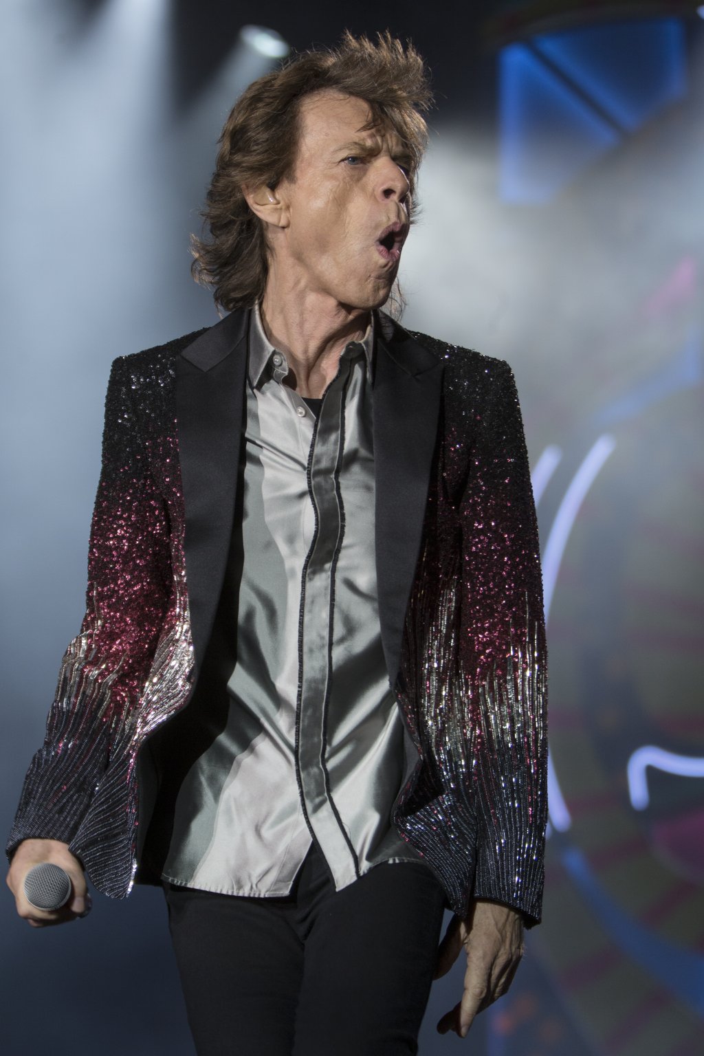 The Rolling Stones kick off their America Latina Olé Stadium Tour at Estadio Nacional in Santiago, Chile