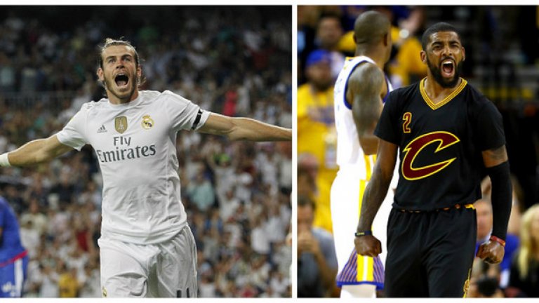 4. Гарет Бейл/Кайри Ървинг: Безспорно незаменими, но и често пъти оставащи в сянката съответно на Роналдо и Леброн.