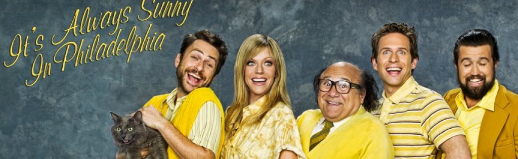 2. „Слънчева Филаделфия“ (It`s Always Sunny in Philadelphia)
Откачения отбор приятели се впуска във всякакви приключения още от 4 август 2005 година. Изкусният черен хумор на комедията изглежда е по вкуса на зрителите. Характерите на Денис, Ди, Мак и