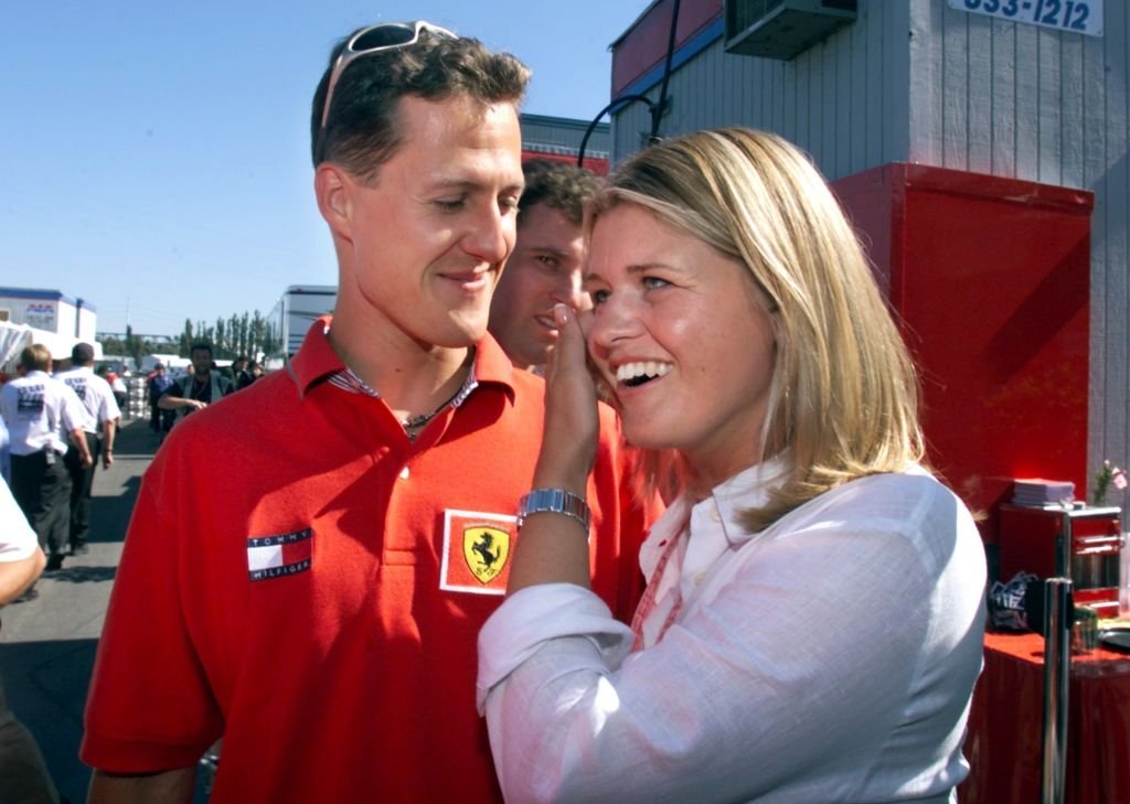 Corinna Schumacher besucht ihren Michael in Kanada