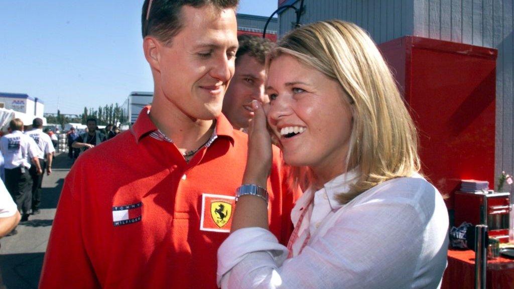 Corinna Schumacher besucht ihren Michael in Kanada