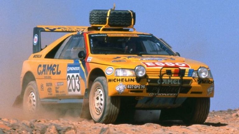 Peugeot 405 T16 е изключително ефективен рали рейд автомобил, който е атрактивен, но не и толкова забавен като следващите коли в тази селекция...