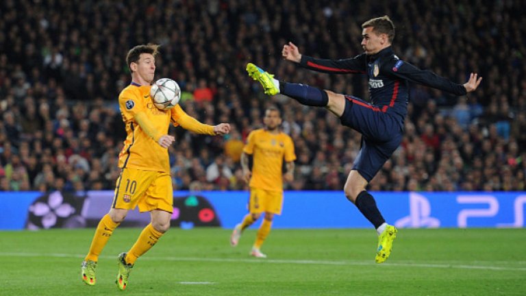 Гризман е футболист на Барселона, но не съвсем.