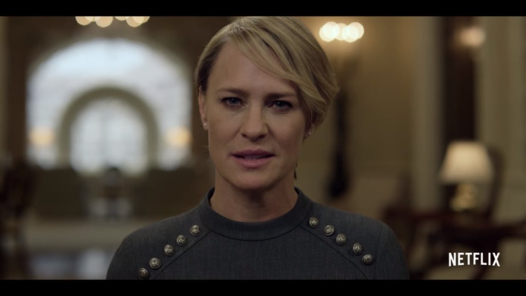 Клеър Ъндрърууд от "House of Cards" 
Клеър започна като готината и малко студена съпруга на Франк, но сега е по-властна от всякога и раздава скришом изненадващи удари на противниците си. 