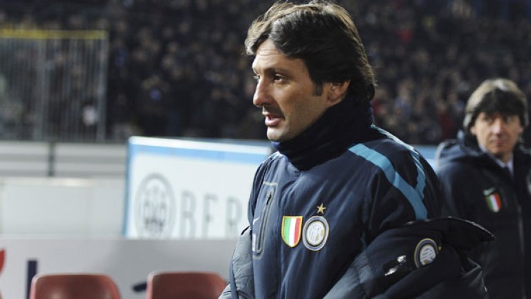 Настоящият треньор на Интер Леонардо игра 5 сезона в Милан, а през миналото първенство бе и наставник на "росонерите"