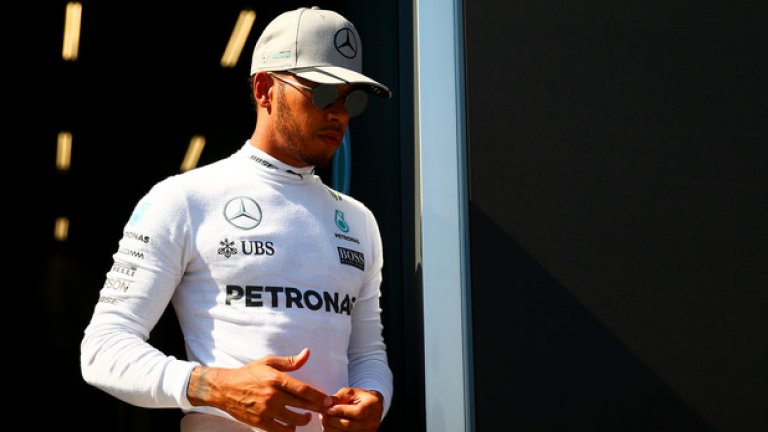 Люис Хамилтън ще стартира от последна позиция в състезанието за голямата награда на Белгия