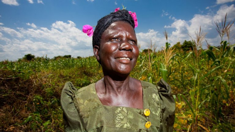 Заради кладенеца, който вече има селото й, Хелен Апио не върви по 4-5 км на ден, за да осигури вода на семейството си