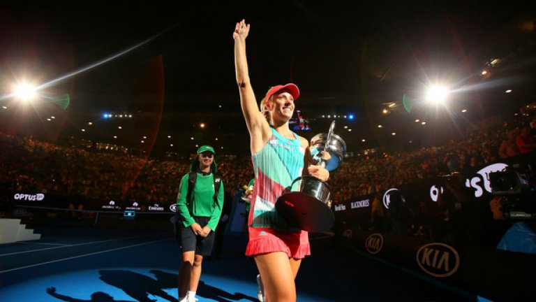Анджелик Кербер с титлата от Australian Open 2016