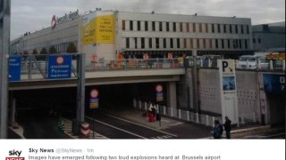 взрив, Брюксел