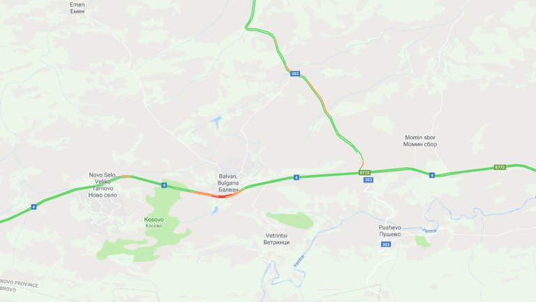 Катастрофирал ТИР запуши пътя София-Варна