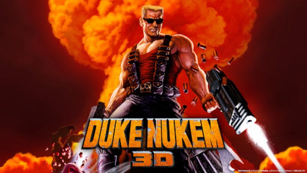 Duke Nukem 3D
Това е един истински шутър от първо лице, изпълнен с екшън из улиците и небостъргачите на Лос Анджелис. Най-запалените геймъри сигурно си спомнят и предишните версии на играта, които се нареждат сред първите наистина динамични заглавия за PC. Duke Nukem 3D обаче се хвали с невероятна за времето си графика и цели 28 нива за минаване, разделени на три фази.
Иначе сюжетът не е някаква невероятна изненада – зли извънземни са нападнали региона около надписа Hollywood и се оказва, че основната им цел са хората. Дюк е единственият, който може да спаси Лос Анджелис от заплахата и оттам – целия свят. За целта не са му необходими подмолни тактики и невероятни хитрости, а най-вече ловкост, бързина и много, ама много пуцане. През това време Нюкем (игра на думи от Nuke Them) дъвче дъвка и сменя оръжия, а вие се забавлявате първокласно.
