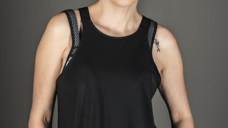 Ирина Ялъмова. 
Сутиен: Panache Sport
Снимка: Мира ДерменджиеваГрим: Росина Георгиева