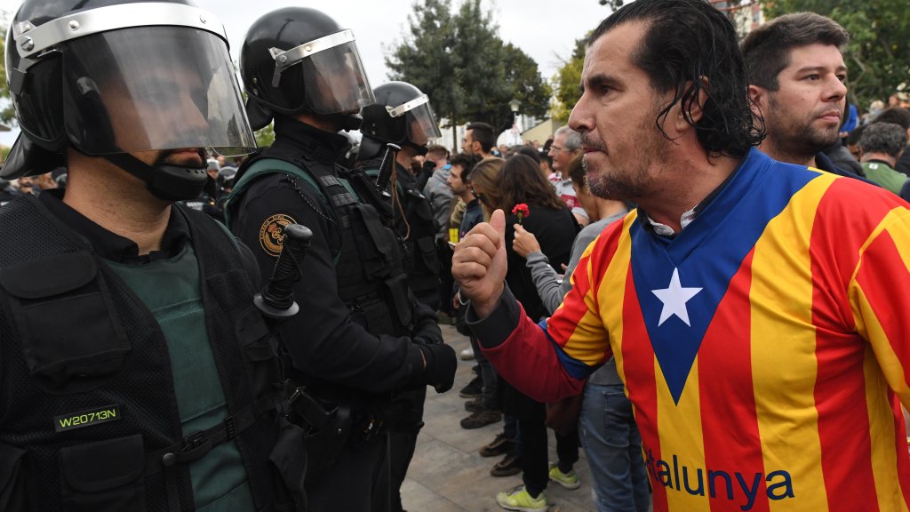 Independence Referendum Takes Place In Catalonia