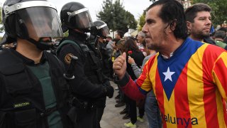Independence Referendum Takes Place In Catalonia