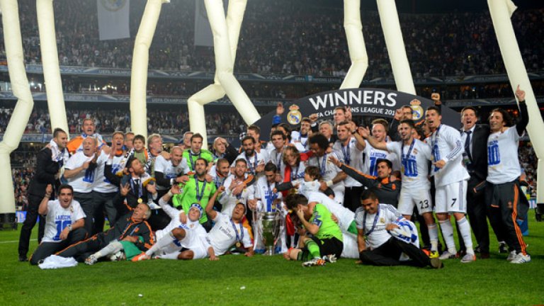 Шампиони на Европа, на света, носители на Суперкупата на Европа и на Купата на Краля - това е Реал от 2014-а. Достоен наследник на славните бели отбори.